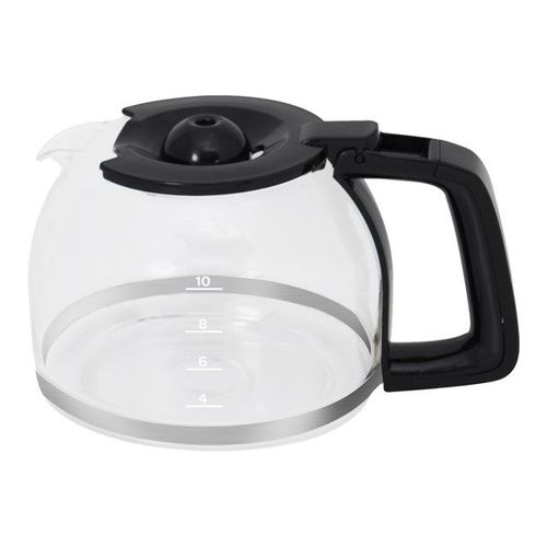 Inventum KZ612 - Cafetière - 10 tasses - noir/inox