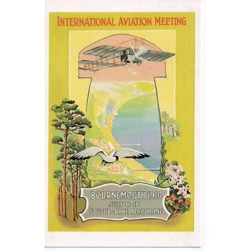 Bournemouth 1910, International Aviation Meeting (Uk, Avion)
