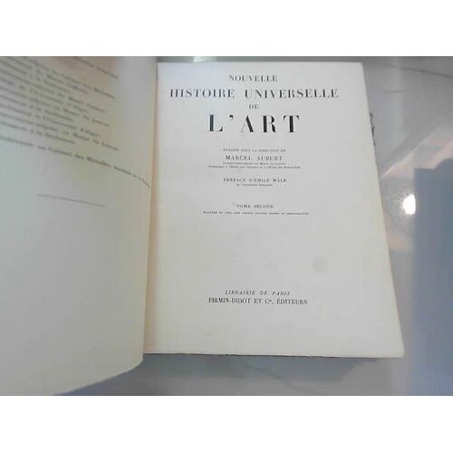 Nouvelle Histoire Universelle De L'art Tome Ii