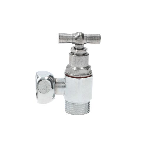 Robinet de chasse equerre 3/8 tête à potence chromé - GARIS - B01-RWC-12C