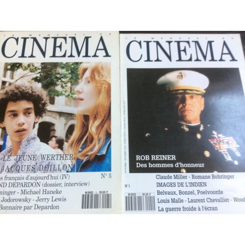 2 Numéros Du Mensuel Du Cinéma : N° 1 & 5 (1992/93)