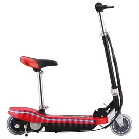 Trottinette Pour Enfants Avec Selle Et Led 120 W Rouge