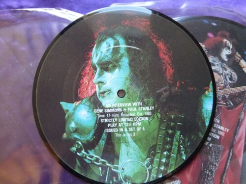 Picture Disc  An Interview With Gene Simmons & Paul Stanley Set 3  45t