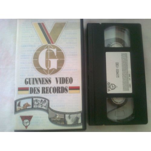 Cassette Vidéo Vhs - Guinness Vidéo Des Records