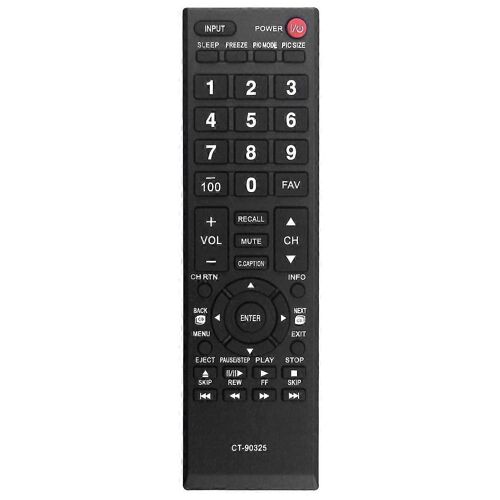 CT-90325 Télécommande Remplacer pour 55S41U 32C100U1/2 32DT1U 55HT1 55G310U 19AV600U 22SL400U 24SL41