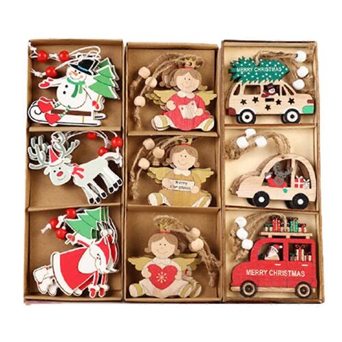 Pendentif de décoration de Noël de dessin animé de style européen et américain