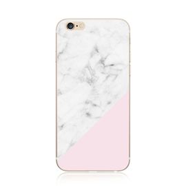 Hq-Cloud® Housse Étui Coque Gel En Silicone Motif Marbre Rose  Pierre Naturelle Texturé Brillant Pour Apple Iphone 7 Plus (5,5 Pouces)