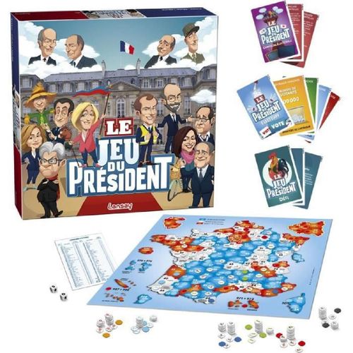 Le Jeu Du Président - Jeu De Société - Lansay