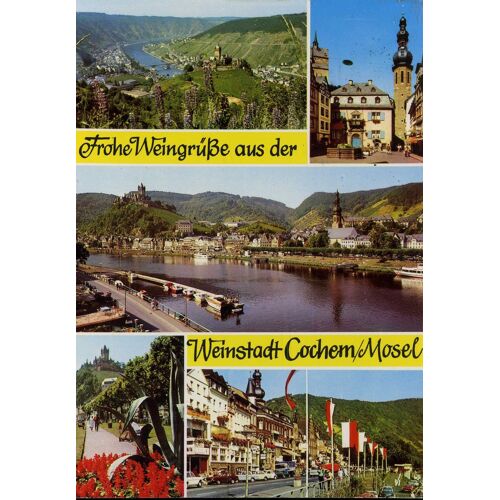 Carte Postale - D 478 Cochem Am Mosel  (Allemagne)  5 Vues