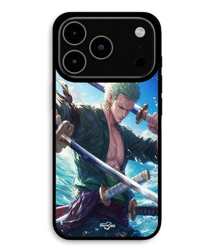 Coque Pour iPhone 17 Pro Max One Piece Roronoa Zoro epée manga anime Maniacase