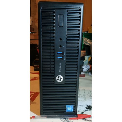 HP PRODESK 400 G3 SFF Intel Pentium G4400 - 3.3 Ghz - Ram 8 Go - SSD 256 Go + HDD 1 To