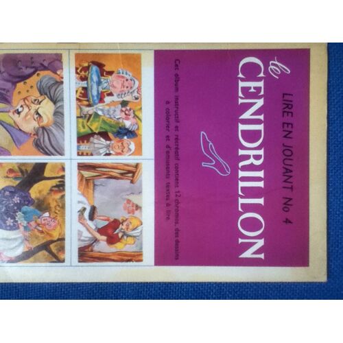 Le Lire En Jouant N°4 Cendrillon