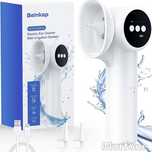 Nettoyeur Oreille Électrique Aisutha - 4 Modes Aspiration, Usb Rechargeable Ipx7 