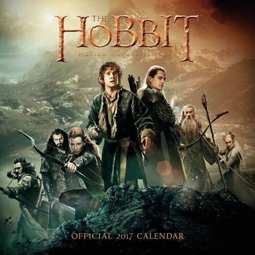 The Hobbit Official 2017 Square Calendar