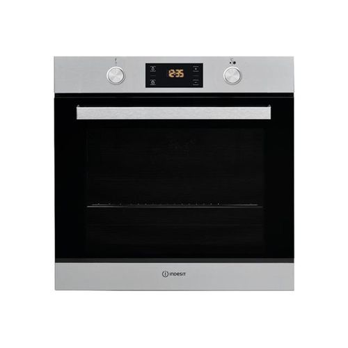 Indesit IFW 6841 JP IX - Four - intégrable - niche - largeur : 56 cm - profondeur : 55.5 cm - hauteur : 60 cm - avec système auto-nettoyant - classe A+ - acier inoxydable