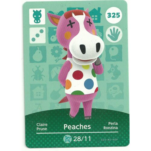 Carte Amiibo Animal Crossing N°-325 Prune