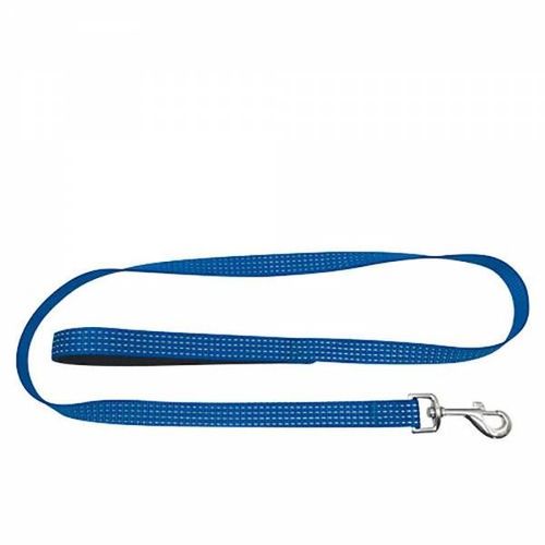Laisse Dot Reflect Bleu 16mm & 120cm