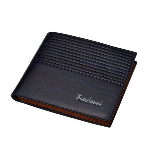 Portefeuille de luxe - Cuir PU - Noir