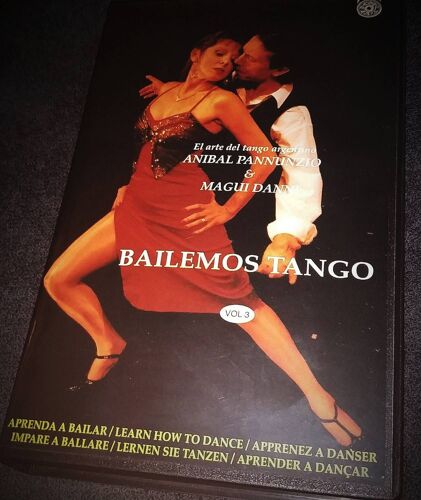 K7 Vhs - La Lesson De Tango -Sally Poitier -Pablo Véron
