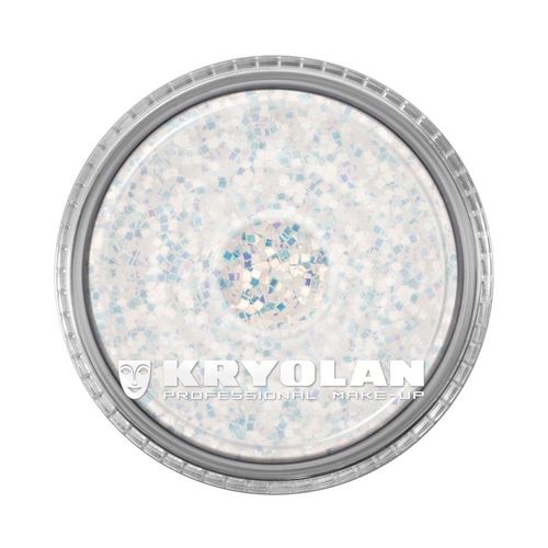 Paillettes Épaisses 4g Blanc Perlé