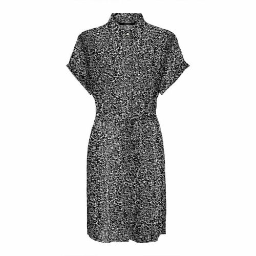 Robe Chemise Manches Courtes Imprimée Femme Vero Moda