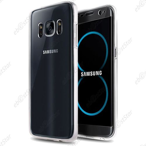 Ebeststar ®  Coque Silicone Gel Ultra Fine Intégrale Avant Arrière Pour Samsung Galaxy S8 Plus, Couleur Transparent [Dimensions Precises De Votre Appareil : 159.5 X 73.4 X 8.1 Mm, Écran 6.2'']