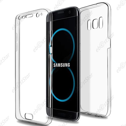 Ebeststar ® Housse Coque Protection Silicone Avant Arrière Pour Samsung Galaxy S8 Plus, Couleur Transparent [Dimensions Precises De Votre Appareil : 159.5 X 73.4 X 8.1 Mm, Écran 6.2'']