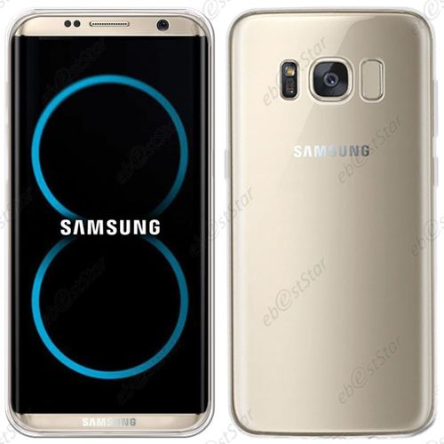 Ebeststar ® Housse Coque Protection Silicone Gel Ultra Fine 0,3mm Etui Souple Pour Samsung Galaxy S8 Plus, Couleur Transparent [Dimensions Precises De Votre Appareil : 152.4 X 78.5 X 7.9 Mm, Écran 6.2'']
