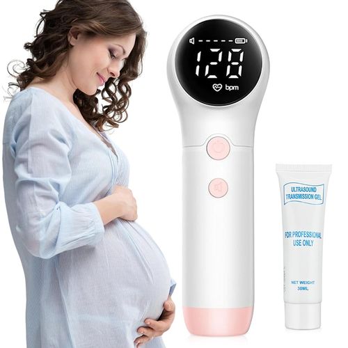 Britzgo Gel De Couplage Ultrason Portable – Compact Et Pratique Pour La Maison Et Les Déplacements – Accessoire Polyvalent De Surveillance (Blanc Et Rose)
