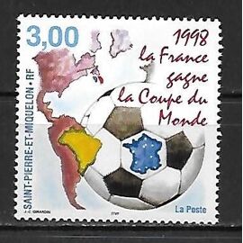 Ballon officiel de la coupe du monde de la fifa, france 1998 Banque de