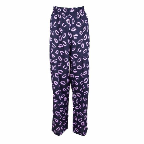 Pantalon Fluide À Motif Femme Pieces