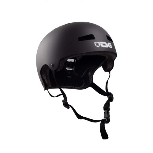 Protection De Skate Casque Evolution Youth Solid Color Satin Black - Taille Xxs-Xs