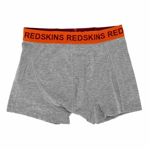 Boxer Uni Coton Stretch Branco Homme Redskins