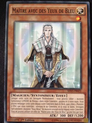 Yugioh! Maître Avec Des Yeux De Bleu - Commune - Shvi-Fr021
