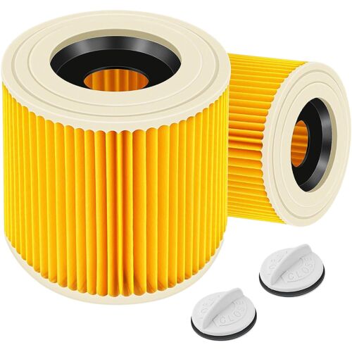 Filtre pour Karcher WD2 WD3 Filtres poussière remplacement 6.414-552.0 [Lot 2] Phonillico