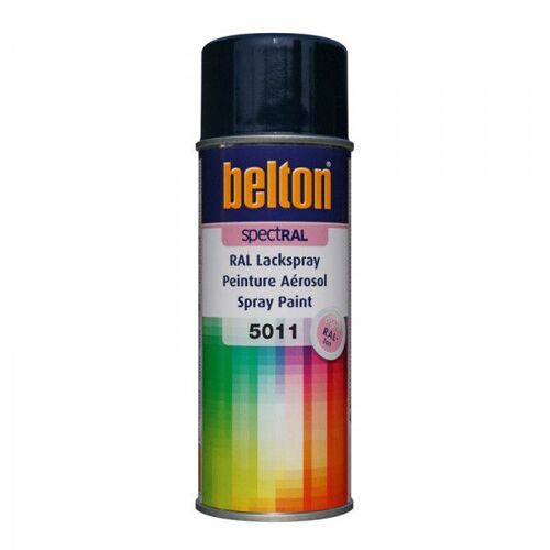 Bombe De Peinture Belton Spectral Ral5011 Bleu Acier 400ml