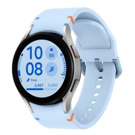 Samsung Galaxy Watch FE - 40 mm - Montre connectée avec bracelet sport - affichage 1.2" - 16 Go - NFC, Wi-Fi, Bluetooth - 26.6 g - argent
