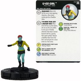 Heroclix- U-Go Girl  # 013 (Deadpool &x-Force)