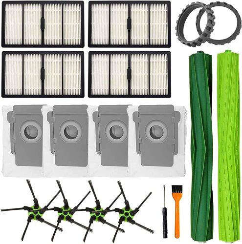 Kit d'accessoires pour aspirateur, paquet de 18, pour iRobot Roomba S9 (9150) Multicolore
