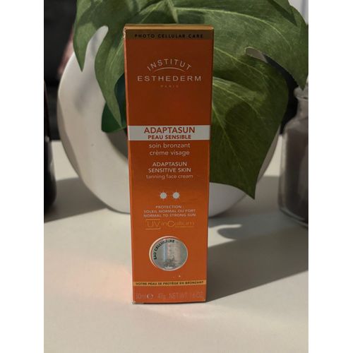 Adaptasun Peau Sensible Soin Bronzant Crème Visage  