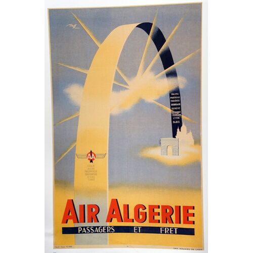 Affiche Air Algerie