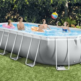 Intex Ensemble de piscine ovale 610x305x122 cm 26798GN