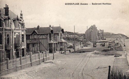 Cpa Début Xx Eme Siecle Quend Plage - 80 - Somme -Boulevard Maritime - Non Ecrite