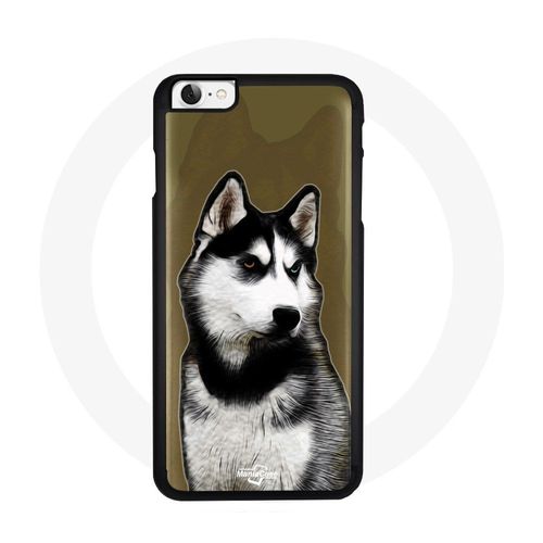Coque Pour Iphone 8 Chien Husky Blanc