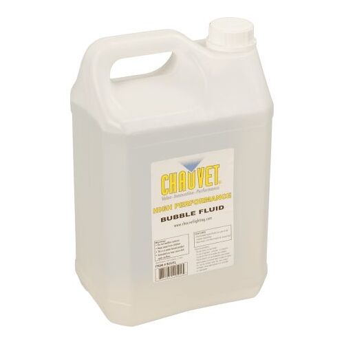 CHAUVET DJ - HIGH PERFORMANCE BUBBLE FLUID - 4X 5 LITRES - Liquide à bulles