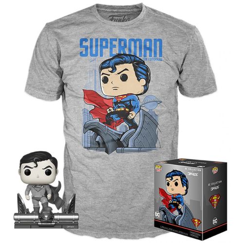 Dc - Booble Head Pop N° Xx - Superman + T-Shirt (L)