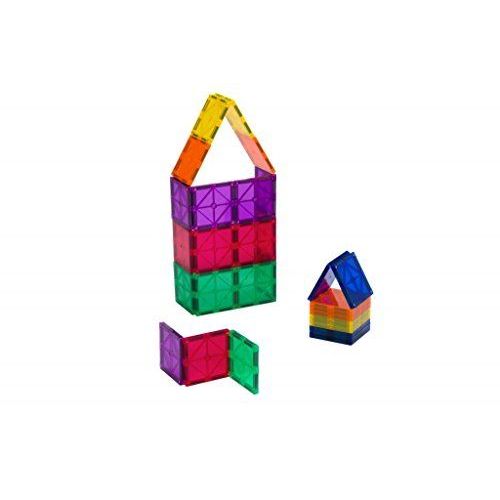 Playmags 154 - Coffret De Construction - 30 Pièces - Carrée Aimantée