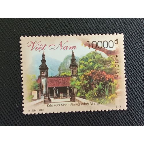 Timbre Vietnam Y T 1967 Temple Dinh Roi - Province De Ninh Binh 2001 ( 130909 )