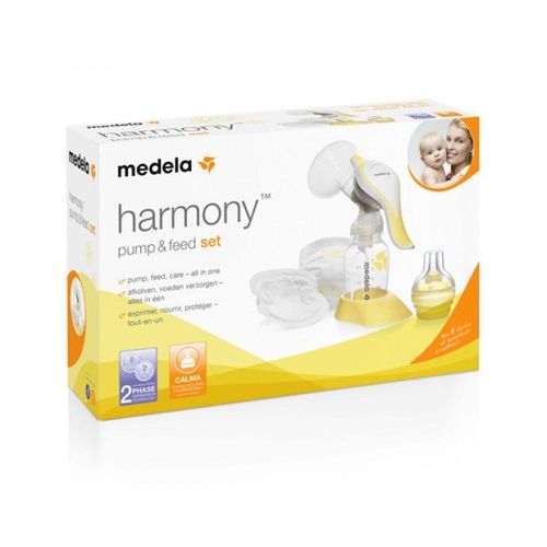 Medela Tire-Lait Manuel Harmony (Incl. Calma + Coussinets D'allaitement)
