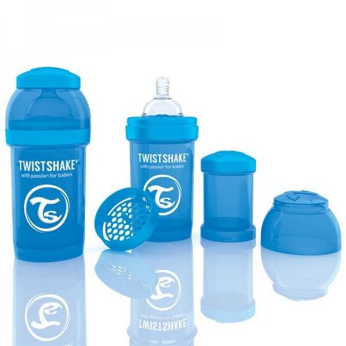 Vital Twistshake Biberon Anti-Colicque 180ml Bleu